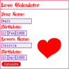 Q-LoveCalculator mobile application Screenshot thumbnail